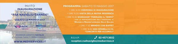 Si chiamerà RSA Naviglio Grande la nuova RSA di Gruppo Gheron e Med Services